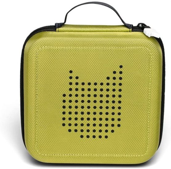 tonies Transporter, Travel Case Audio Characters, Hardshell Case for up to 20 Figurines for use with Your Toniebox Portable Speaker (Sold Separately), Ages 3+, Colour: Green