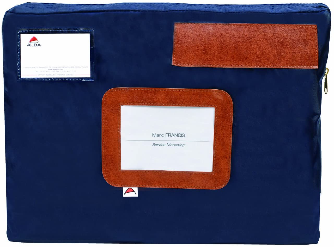 Alba POCSOUB Multi-Way Folding Bag Blue 42 x 5 x 32 cm Waterproof Nylon, Mehrweg-Faltentasche (32x42 cm)