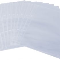 SIGEL SM191 Single Transparent Pockets, for menu folders with screw post binding , for A5, 10 pcs.
