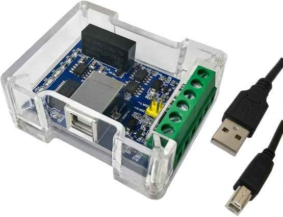 DSD TECH SH-U11F Isolated USB to RS485 RS422 Converter Built-in FTDI chip for Industrial Application