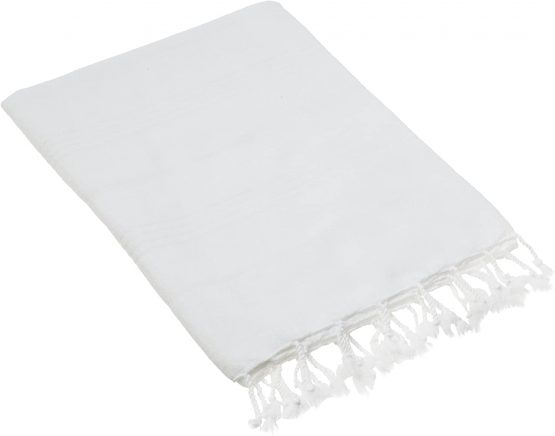 Cacala Pure Series Turkish Bath Towels, White, FBA_PES-CEP-WHITE