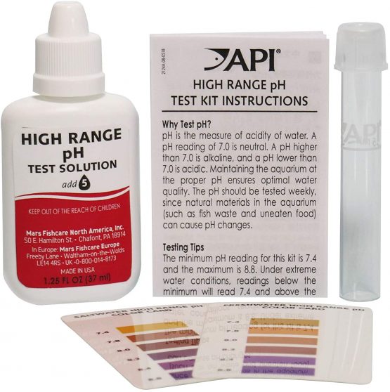 API HIGH RANGE PH TEST KIT 160-Test Freshwater and Saltwater Aquarium Water Test Kit - Image 3