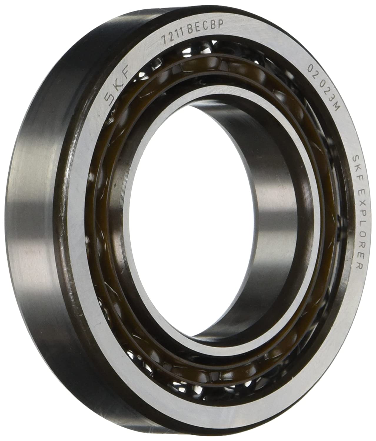 SKF 7211 BECBP Angular Contact Radial Ball Bearing, steel