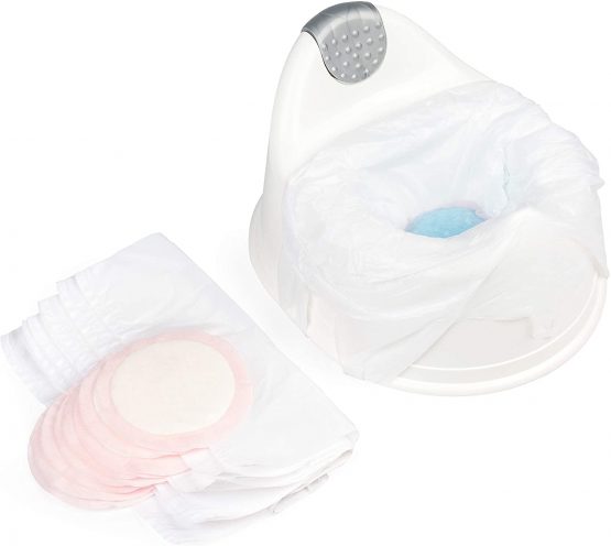 Chuckle - 50 Premium Potty Liners with Absorbent Pad - Hygienic & Convenient