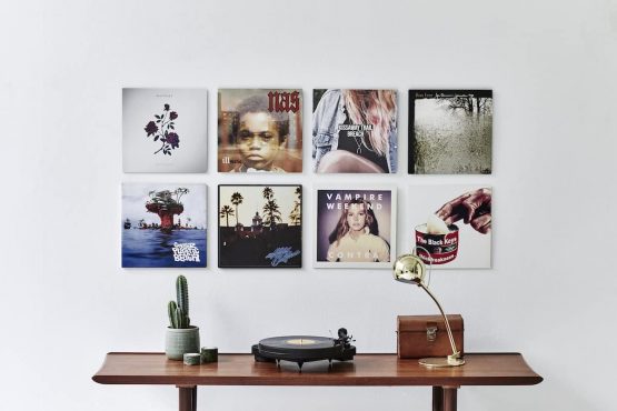 Twelve Inch Original - Invisible Vinyl On Your Wall Display - Show Your Vinyl Record As Artwork - No frames or visible support - Show off Album Jacket With Minimalistic Danish Design - Image 3