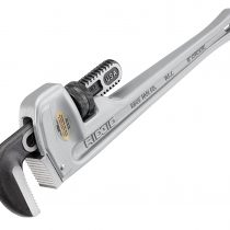 RIDGID 31100 Model 818 Aluminium Straight Pipe Wrench, 18-inch Plumbing Wrench