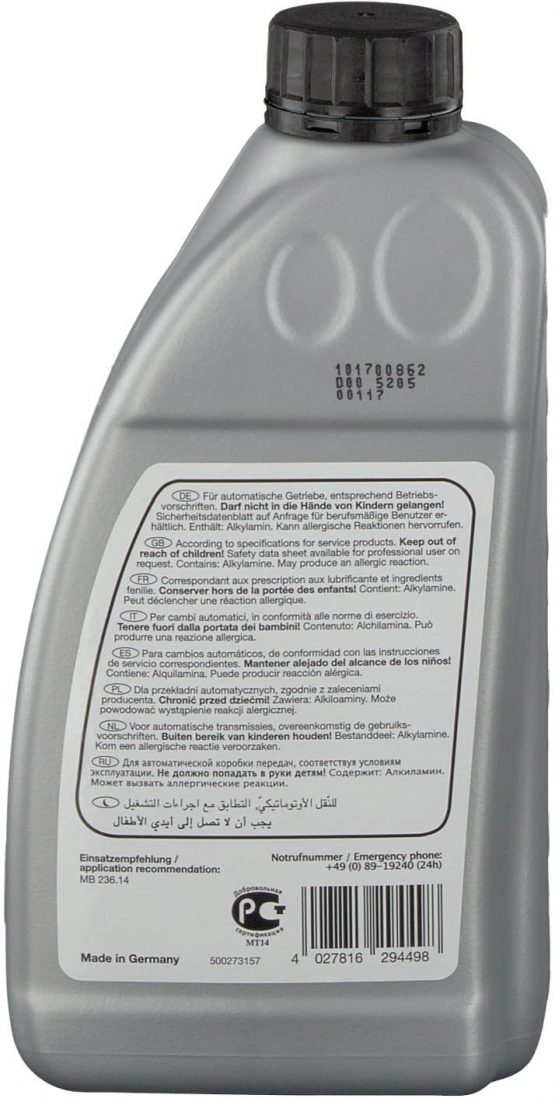 febi bilstein 29449 Automatic Transmission Fluid (ATF), pack of one - Image 3