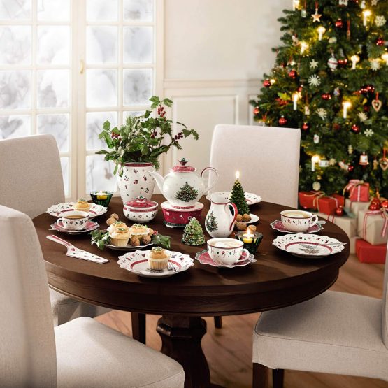 Villeroy & Boch Toy's Delight Sucrier, Porcelaine Premium, Blanc/Rouge - Image 2