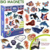 Fridge magnets for kids MAGDUM Sea Animals - 21 Large fridge magnets - Magnets for kids - Magnets for fridge - Fridge magnets for toddlers -Large magnet -Animal games -Kids fridge magnets -Toy magnets