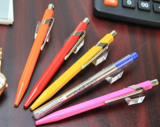 Caran d'Ache Goliath Ball Pen Refill Cartridges - Medium Blue - Image 3
