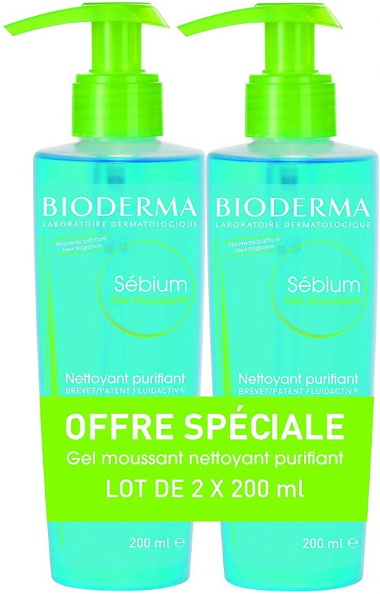 Bioderma Sébium Purifying Foaming Gel 2 x 200ml