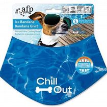 ALL FOR PAWS Chill Out Dog Bandana, Small, 1.0901 kg, blue
