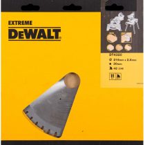 Dewalt DT4320-QZ DT4320-QZ-Hoja para Sierra Circular estacionaria 216x30mm 48D