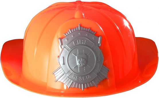 Wowow Toys & Games Kids Toy Fireman Fire Helmet | Role Play Fancy Dress Up Hat Accessory (2 Pack) - Image 3