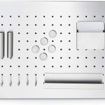 Zeller 11125 Stainless Steel Memo Board 50 x 35cm with Utensils