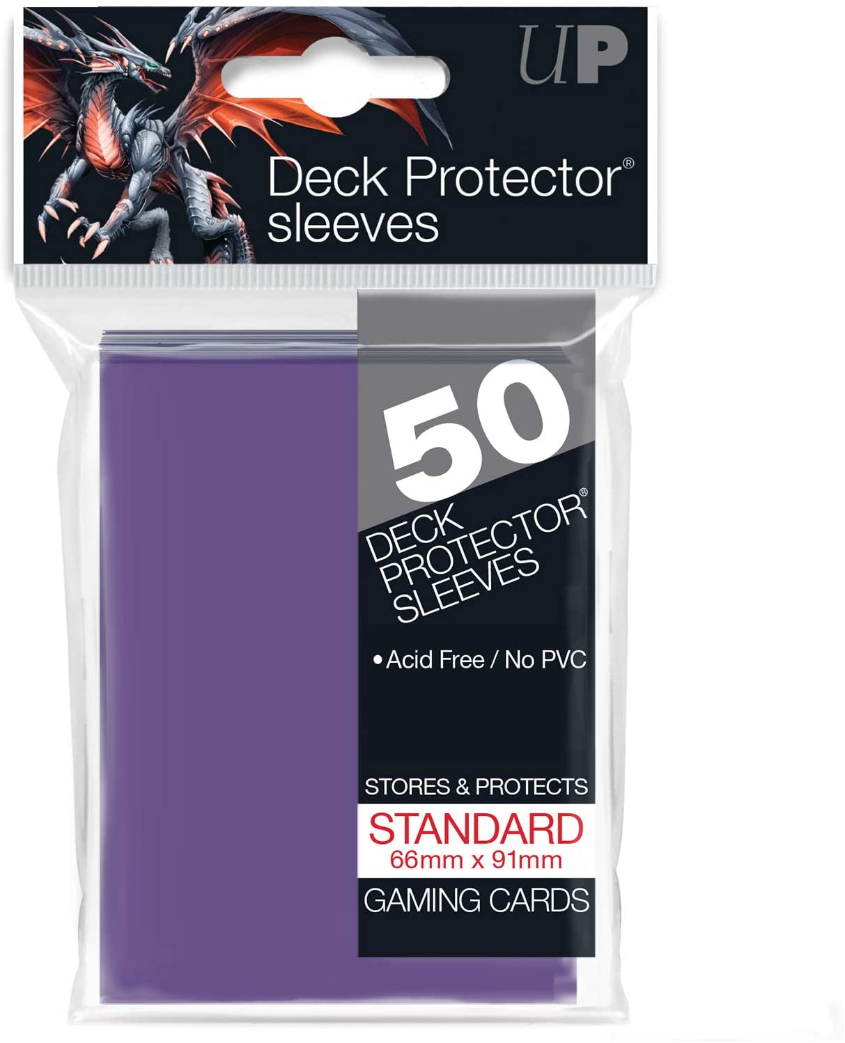 Deck Protector Sleeves Purple (50 ct.), 50ct