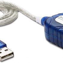 Plugable USB to Serial Adapter Compatible with Windows, Mac, Linux (RS-232DB9 DTE Male Connector, Prolific PL2303HX Rev. D Chipset)