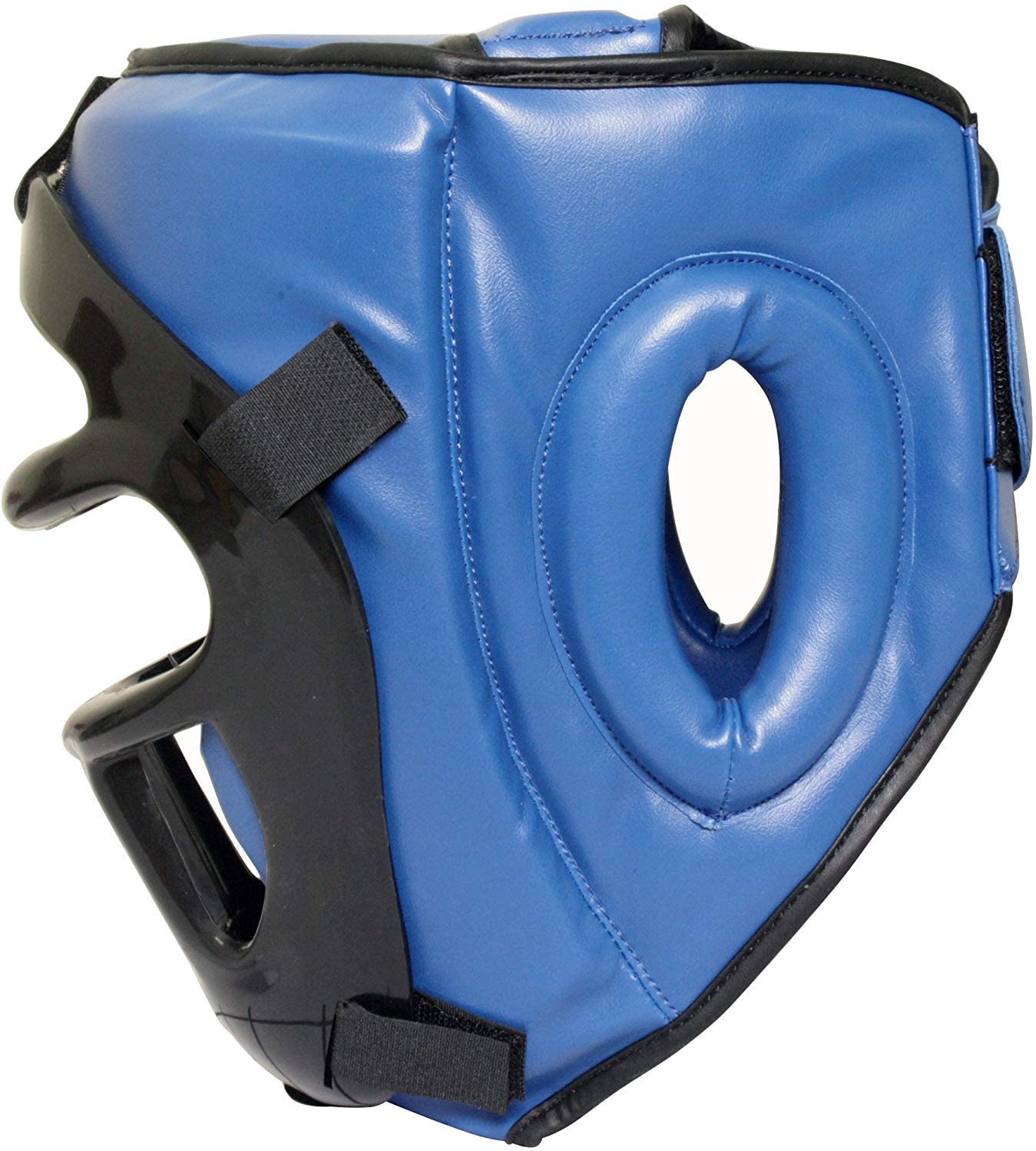 TurnerMAX Rex Leather Boxing Grill Bar Head Guard Full Face Protector