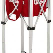 Wilson Portable Tennis Ball Teaching Basket Cart (150 Ball Capacity)