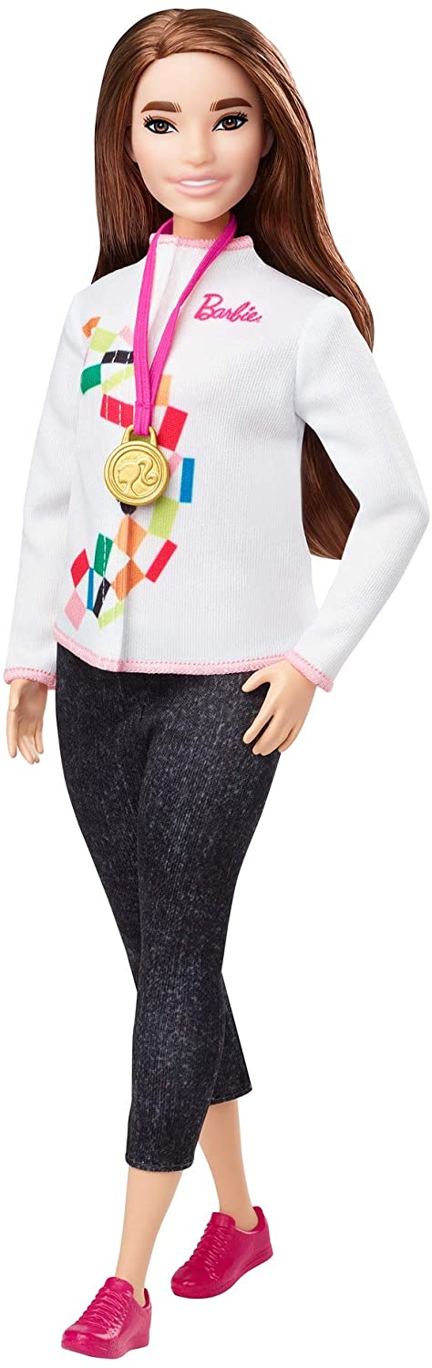Barbie GJL78 Skateboarder Doll, Gold,grey,orange,pink, Standard Size - Image 3