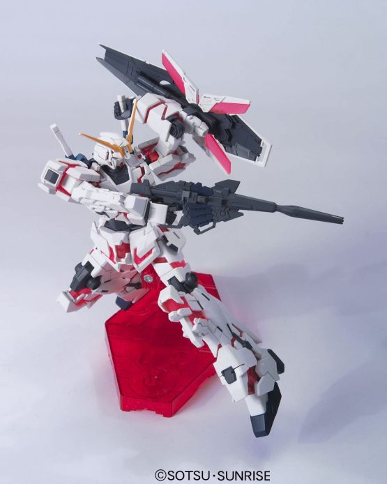 Bandai Hobby #100 RX-0 UNICORN GUNDAM (Destroy Mode), Bandai HGUC Action Figure - Image 2
