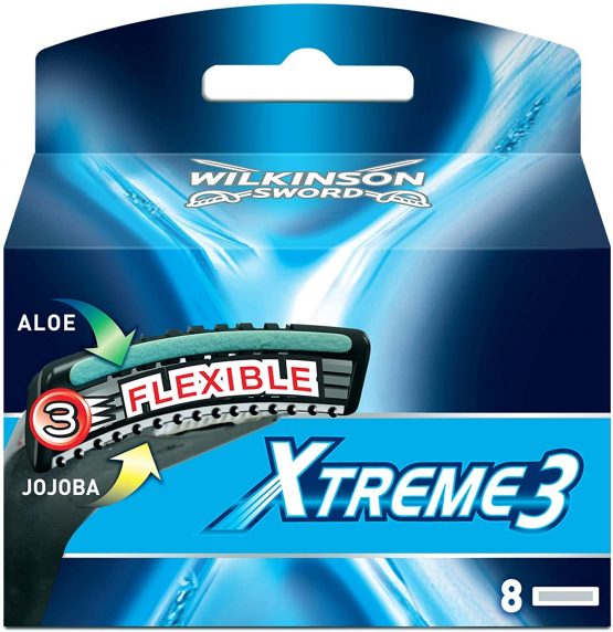 Wilkinson Sword Xtreme 3 Men's Razor Blade Refills x 8