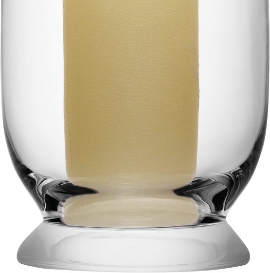 LSA TE02 Terrace Storm Lantern H30 cm Clear - Image 3