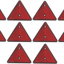 leisure MART LMX1878 Triangle Reflectors, Red