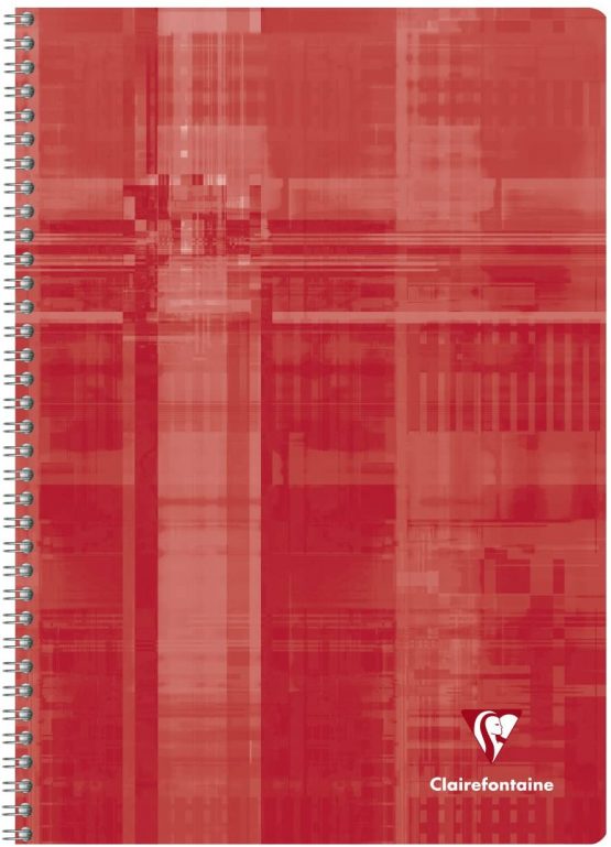 Clairefontaine Wirebound Notebooks, A4, Lined, 90 g, 50 Sheets - Random Colour - Image 2