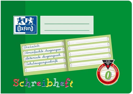 Hamelin Paperbrands Oxford 311501600 Learn-to-Write Notepad A5 Landscape 16 Sheets Ruling 0 Pack of 10