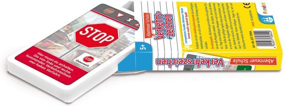 ASS Altenburger 22572844 Adventure School Traffic Sign, Card Game, Educational Game - Image 3