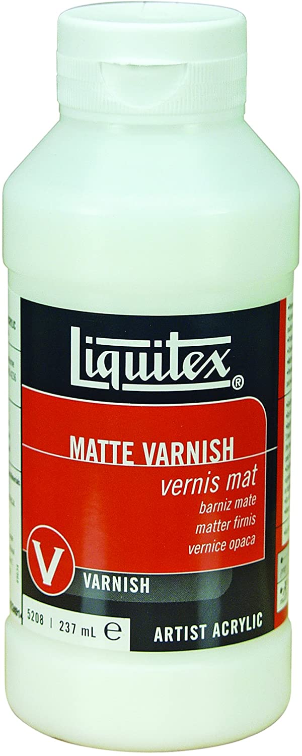 Liquitex 5204 Professional Matte Varnish, 118 ml, Matter Firnis 118ml, 118 ml (Pack of 1)
