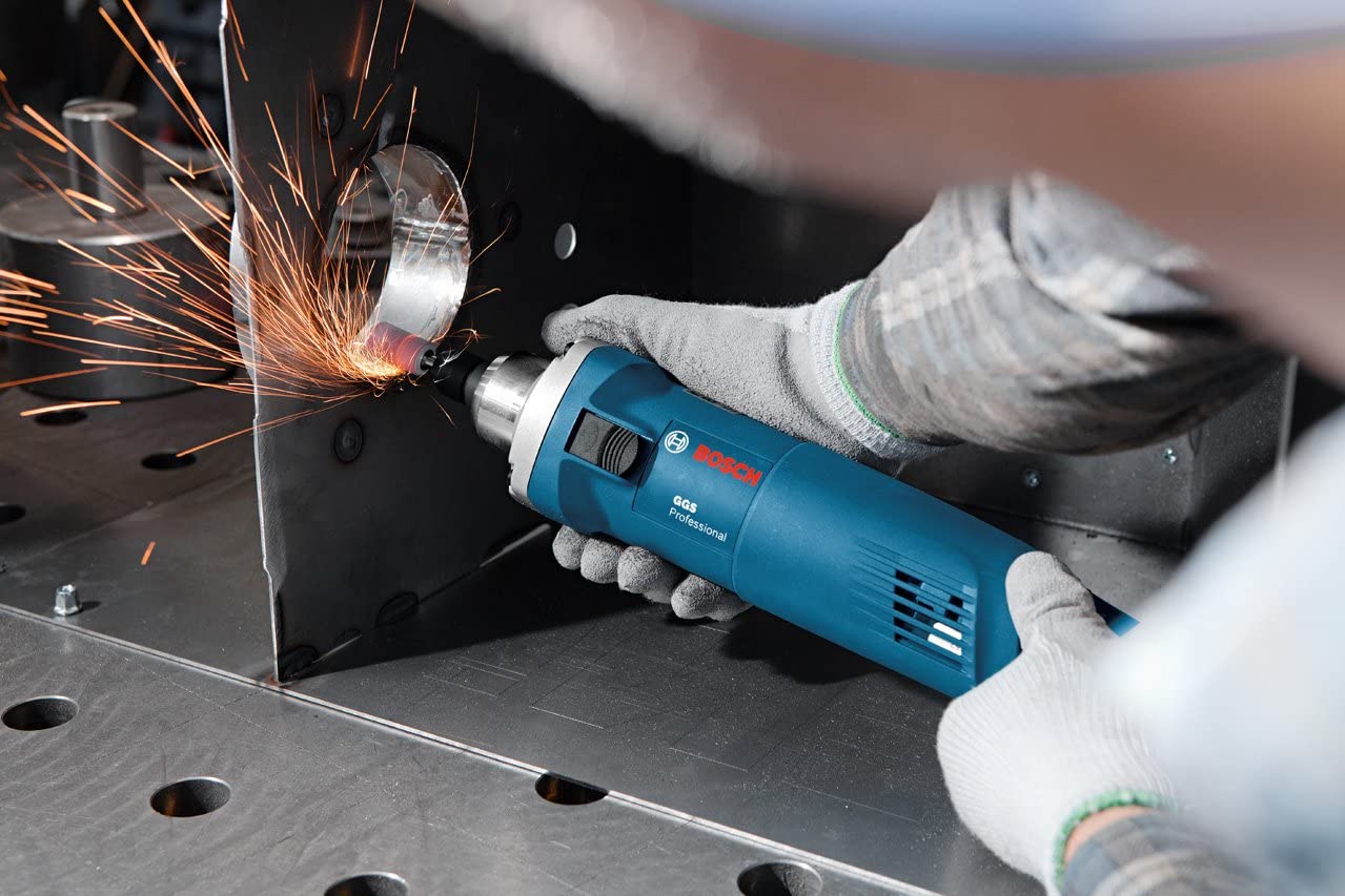 Bosch Professional GGS 28 CE straight grinder (650 W, 10,000-28,000 min-1 no-load speed - Image 2