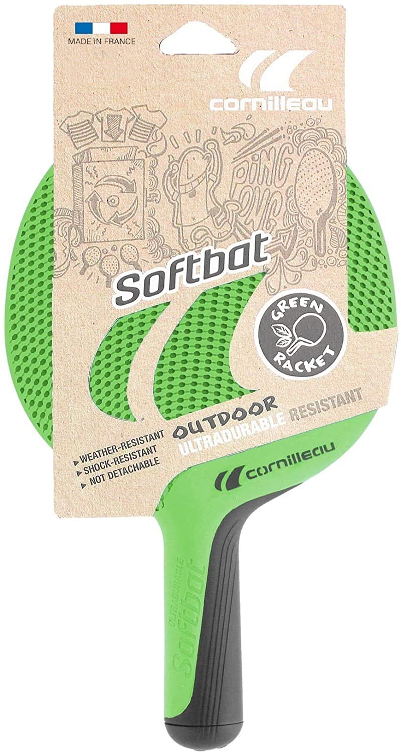 Cornilleau Softbat Eco Design Table Tennis Bat, Green - Image 2