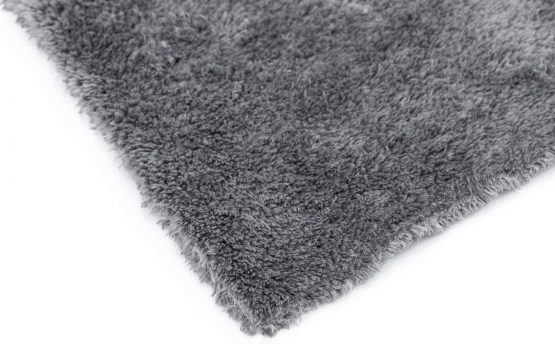 BW&HM Microfibre Car Cleaning Cloths Car Drying Cloth Edgeless Super Absorbent 40 x 40 cm 5 Pack Grey - Image 3