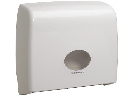 Aquarius 6991 Jumbo Non-Stop Toilet Tissue Dispenser, White, 1 x 1 Dispenser