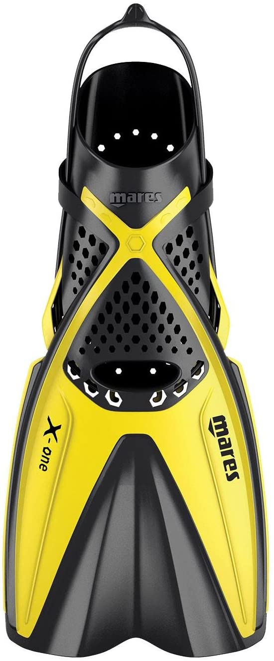 Mares X-One Junior Fins-Yellow-XS (EU 24/29, UK 7/10.5, US 7.5/11), XS (24/29)