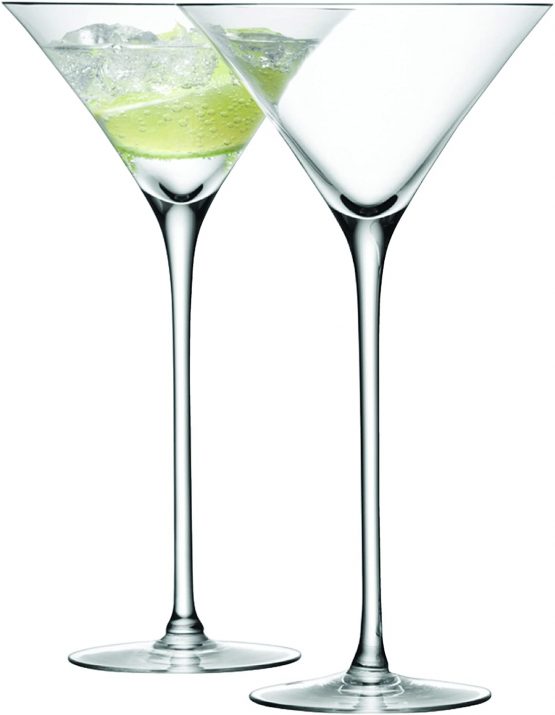 LSA BR08 Bar Cocktail Glass 275 ml Clear x 2
