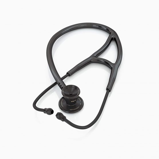 MDF ProCardial Cardiology Stethoscope, Adult, Dual Head, Free-Parts-for-Life, MDF797 (Black (NoirNoir), Titanium) - Image 2