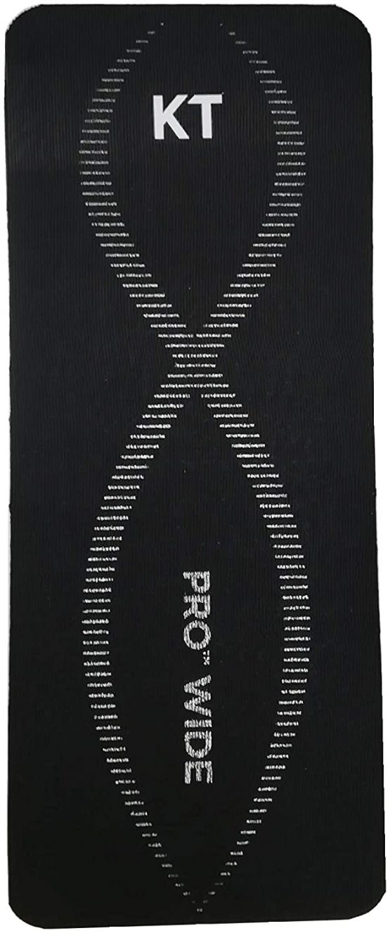 KT Tape Unisex's Pro Wide Tape, Black, 10 Inch (Pack of 10) - Image 2