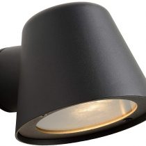Lucide Dingo-LED - Wall Light Outdoor - LED Dim. - GU10 - 1x5W 3000K - IP44 - Anthracite