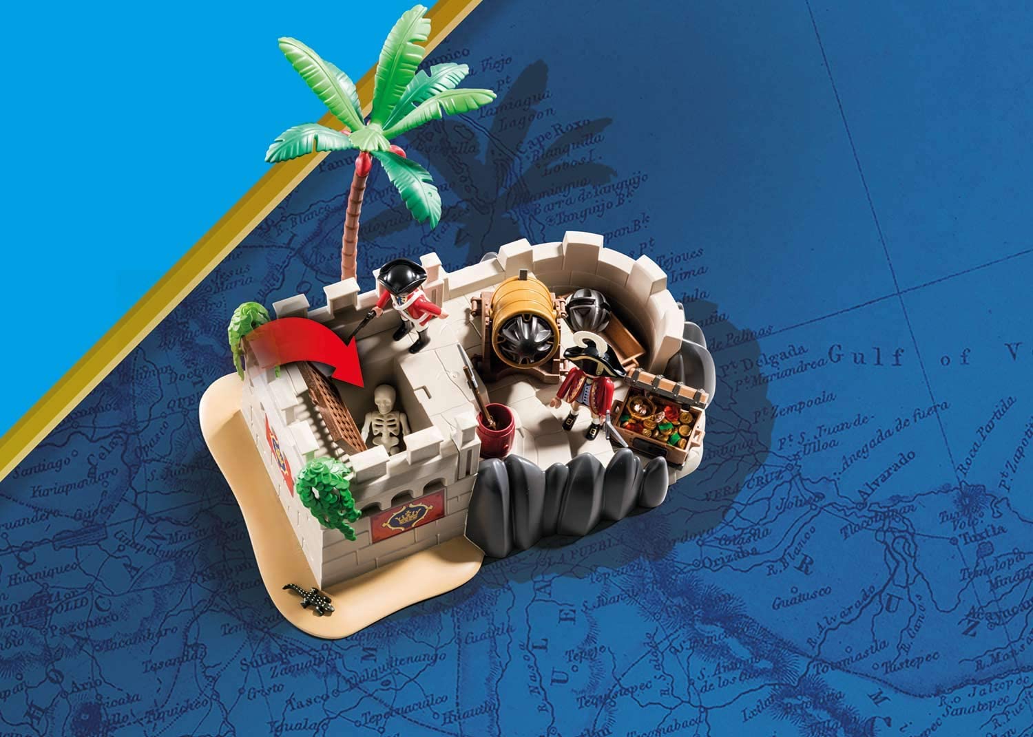 Playmobil Pirates 70413 Redcoat Bastion, for Children Ages 5+ - Image 4
