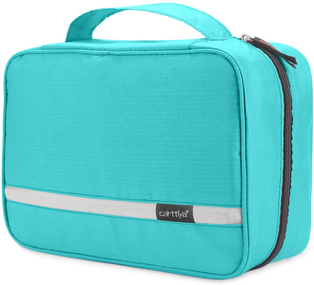 Large Toiletry Bag for Men and Women Travel Make up Wash Bag, Cosmetic Waterproof Bathroom Bag for Business Trip (Light Blue)