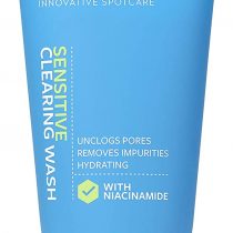 FREEDERM Sensitive Clearing Face Wash For Spot Prone Skin, Unclogs Pores And Removes Dirt and Impurities, Prevents Spots With Niacinamide, 150 ml