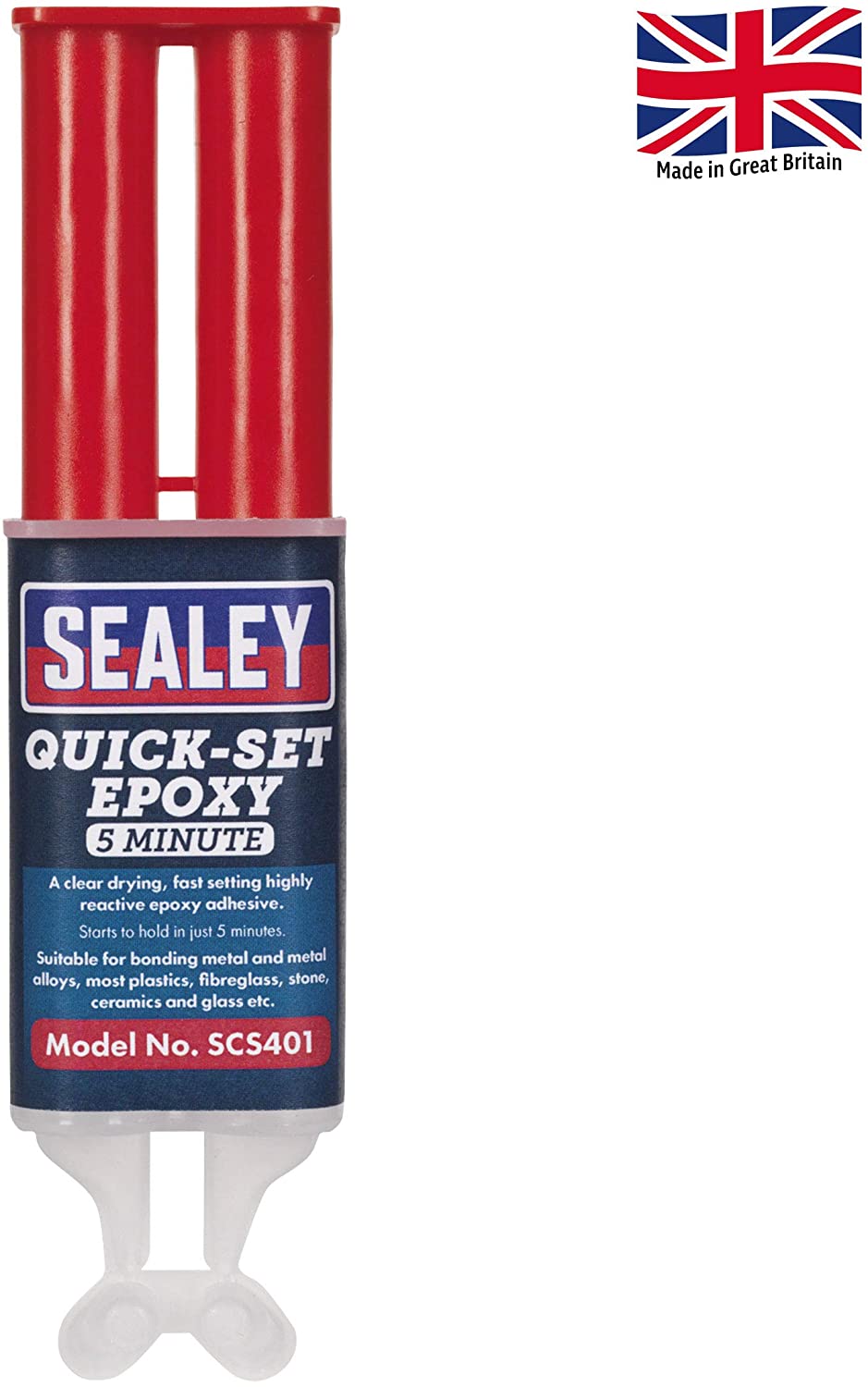 Sealey Scs401 Quick-Set 5 Min Epoxy Adhesive 25Ml, Multicoloured