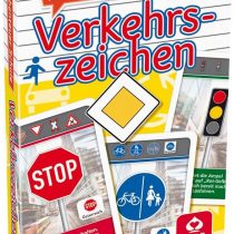 ASS Altenburger 22572844 Adventure School Traffic Sign, Card Game, Educational Game