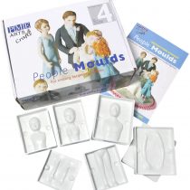 PME Family of Four People Moulds, Set of 24 Pieces