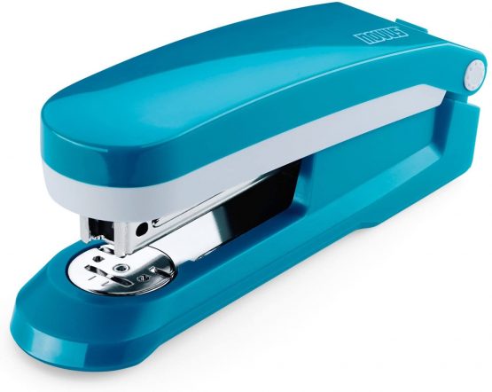 Novus E 25 Fresh Stapler (25 Sheets of stapling Capacity, Including 200 Staples and Integrated Staple Remover), Glossy Petrol