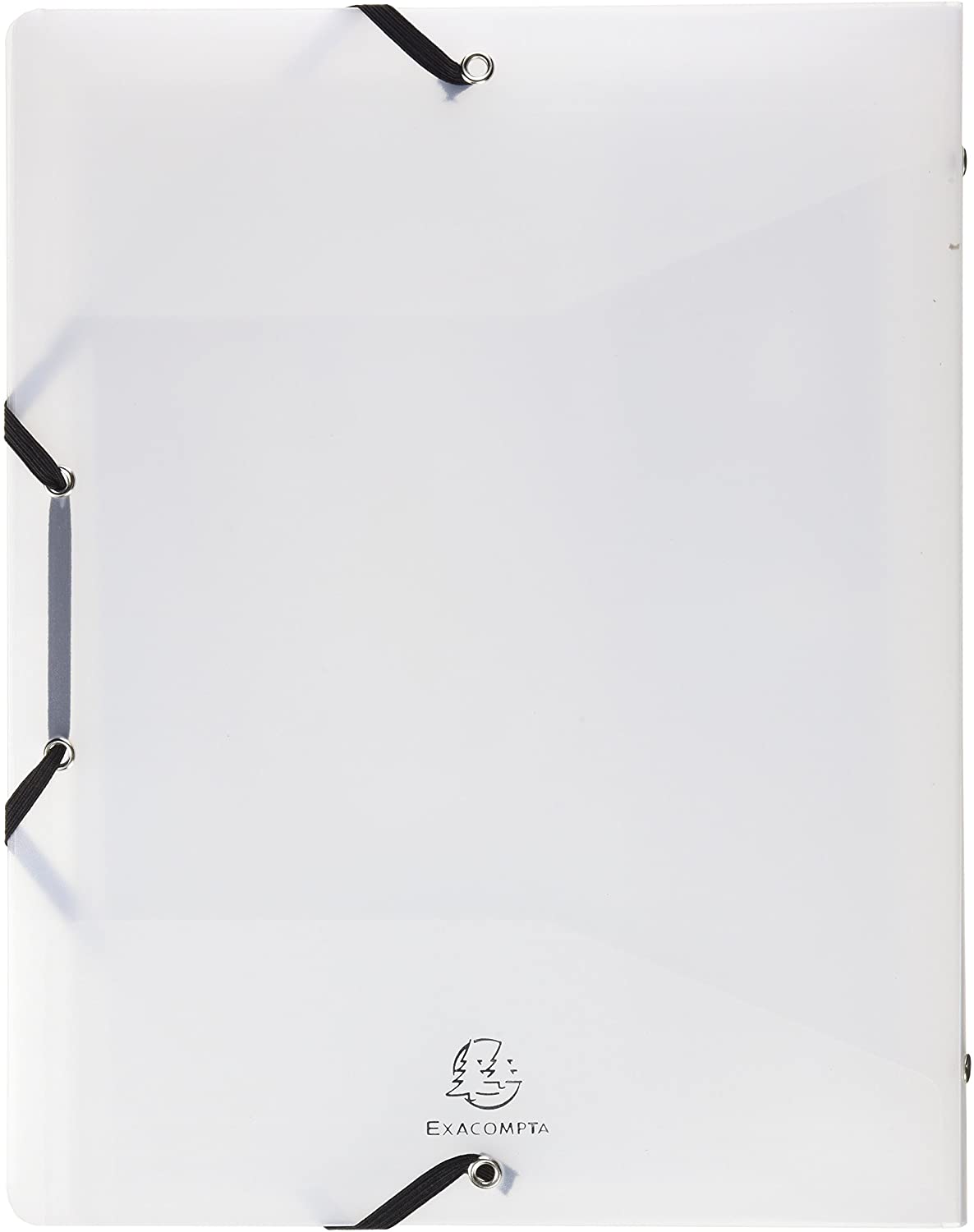 Exacompta, Ref. 55380E, 1 Kreacover customizable folder, with 3 flaps, with elastic bands, cover and interior in PP - Image 2