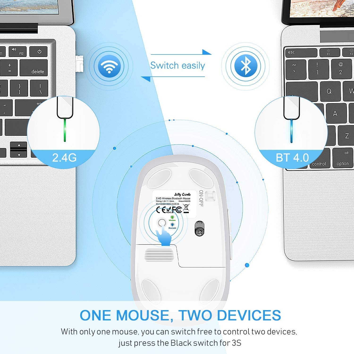dual mode mouse bluetooth pairing